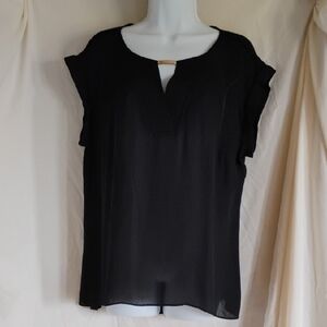 Chic Black Women's Blouse